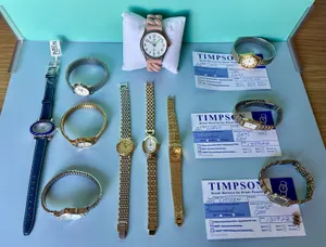 Job Lot 11 Pre-Owned Quartz Watches Citizen Rotary Sekonda Good