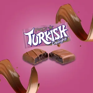 Fry's Turkish Delight Mini Chocolate Bars 105g x 3 Pack New