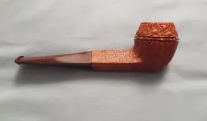 Ashton Smoking Pipe Handmade England Rusticated Briar New