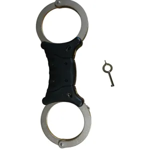TCH842 Handcuffs Speedcuffs Rigid Twinlock Police Grade B With 1 Key Used
