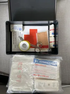 Rare Genuine BMW Vintage First Aid Kit B Verbandkasten 1980s O
