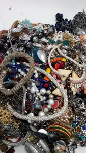 Large Mixed Pre-Owned Costume Jewellery Bundle Necklaces Bracelets Craft Lot