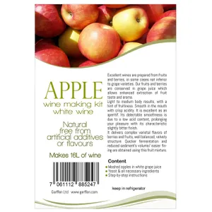 NEW Garffen Apple Rose Wine Making Kit 16L Home Brew Fermentation DIY Supplies