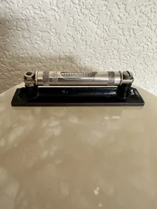 Vintage Used Rabones One SpiritLevel 1381 w/Original BoxLinex Pocket Slide Ruler