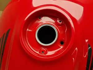 Honda VFR800 VTEC Fuel Tank Red Dented Internally Clean 2002-2009