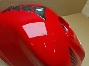 Honda VFR800 VTEC Fuel Tank Red Dented Internally Clean 2002-2009
