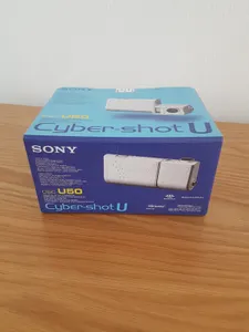 New Open Box Rare Vintage Sony DSCU50 Cybershot 2MP Digital Camera Black