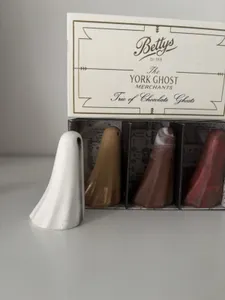 York Ghost Merchants Bettys New Trio Chocolate Ghosts & Souvenir Letter
