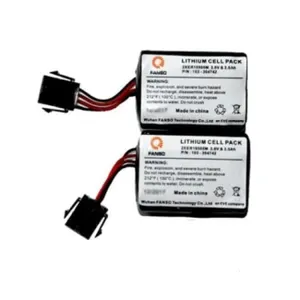 Visonic MCS-740 SR-740 Wireless Siren Battery Replacement 2XER18505M 103-304742