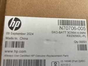 NEW GENUINE HP LAPTOP BATTERY N70706-005 RX03XL EliteBook 630 640 645 660 G11
