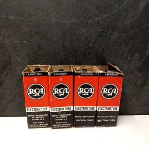 Vintage RCA 6BL7GT Vacuum Tube - Used, Original Packaging, Tested Works