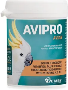 Easy-to-Administer Avipro Avian Probiotics for All Birds - 100g Unflavoured