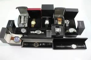 Mens Assorted Boxed Watches Quartz Christian Lars Marvel Etc UNTESTED x 12