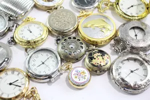 Job Lot Quartz Stop/Pocket Watches Untested 1KG Spares Repairs