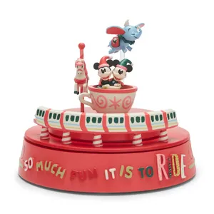 Mickey Mouse and Minnie Mouse Festive Musical Figure