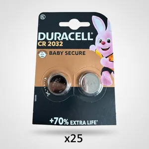 CR2032 3V Lithium Coin Cell Batteries 25 packs of 2 – Long Life, Reliable Power
