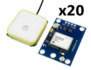 20x UBLOX NEO-6M GY-NEO6MV2 GPS Module Super Signal with Antenna for Arduino RPi