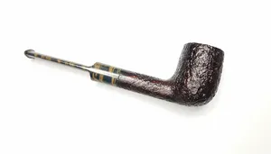 New Ashton Brindle XX Handmade Marble Effect Mouthpiece Smoking Pipe