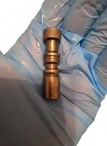 WW2 Early Type Sten Gun Handle Military Weapon Part Collectible Display Used