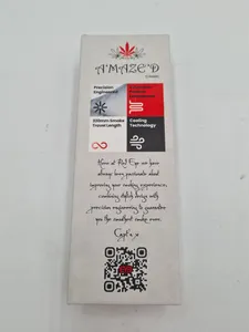 RedEye Amazed Gun Metal Smoking Pipe NEW Maze Filtration System