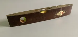 Vintage J Rabone & Sons Spirit Level No.1626 Rosewood & Brass Used w/ Sticker