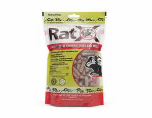 EcoClear RatX All-Natural Non-Toxic Humane Rat & Mouse Killer 8oz Bag - New