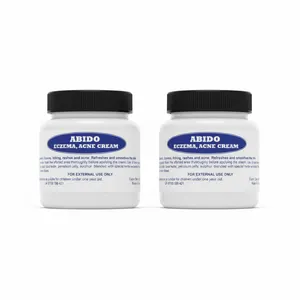2x ABIDO Eczema Acne Itch Rash Cream - NEW Skin Treatment
