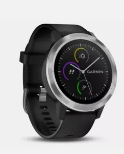 Garmin Vivoactive 3 GPS Smart Watch - Black Steel***