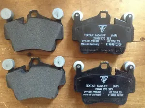 PORSCHE Original brake pad sets 99735193905 & 98635293910