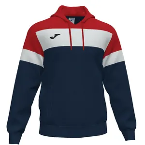 JOMA CREW IV HOODY  - S - Navy/Red